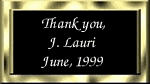 Thank You